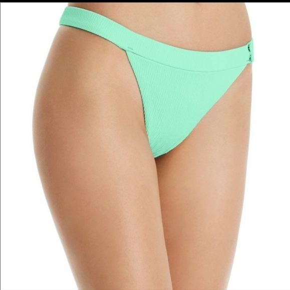 NWOT Red Carter Women’s Mint Green Textured Bikini - Picture 3 of 16